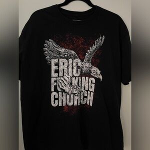 Eric Church Black Graphic Tee